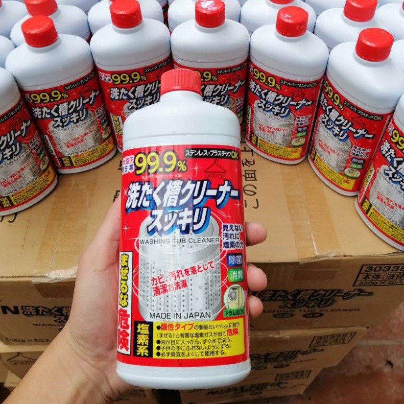 Nước Tẩy Lồng Giặt Nhật Bản - Nước Tẩy Vệ Sinh Lồng Máy Giặt 99.9% - enshopvn.com