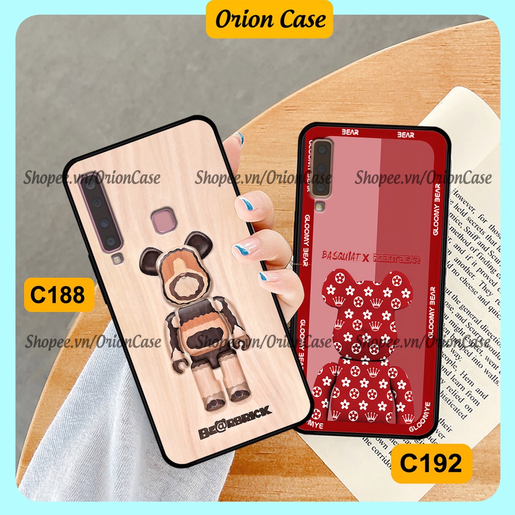 Ốp lưng Samsung A7 2018 - A9 2018 in hình bearbrick 3D thời trang, cá tính. ốp chống sốc, bền đẹp