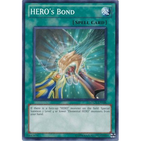Thẻ bài Yugioh - TCG - Hero's Bond / LCGX-EN106