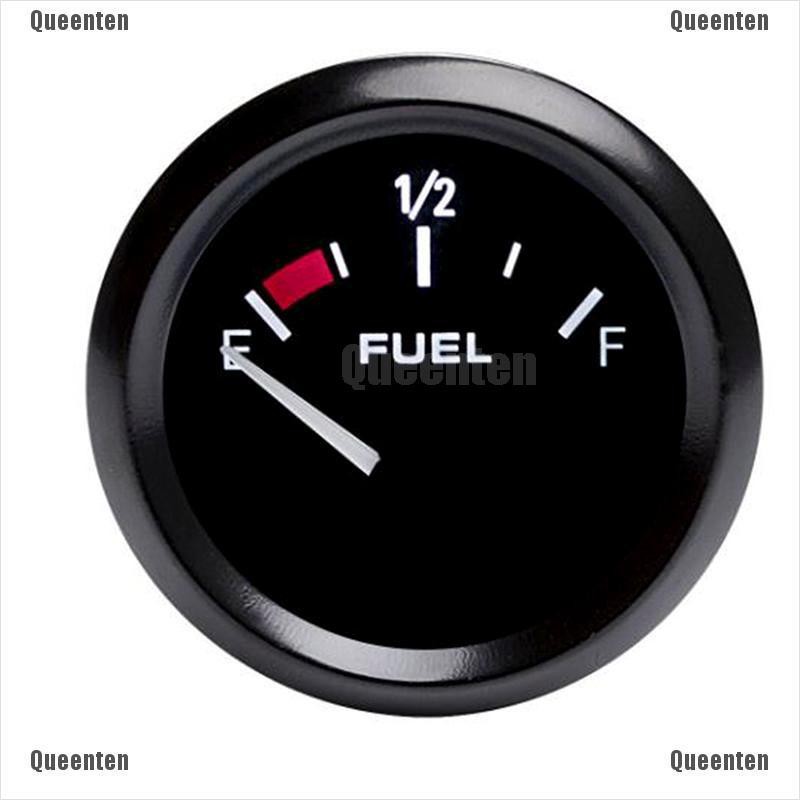 Đồng hồ đo mức nhiên liệu cho xe hơi/thuyền 52mm 12V
