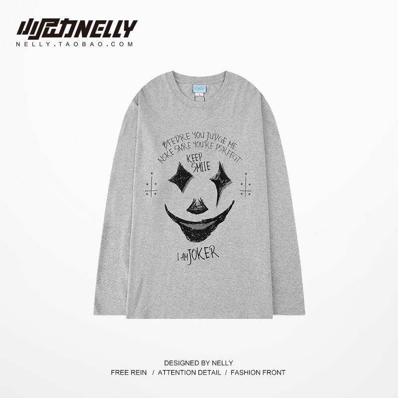 (CÓ SẴN) Aó thun dài tay Nelly : Mẫu JOKER | BigBuy360 - bigbuy360.vn