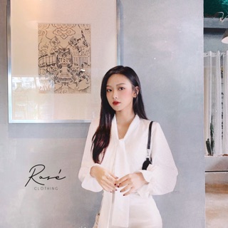 Mia Shirt áo trắng sơ mi