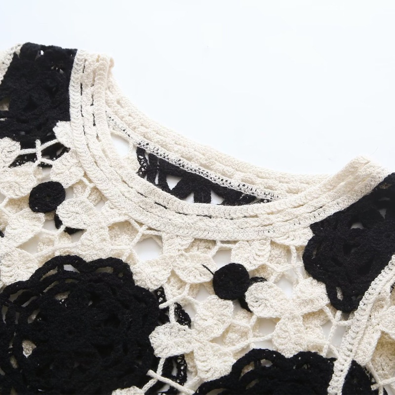 Xiangbao Áo Sweater Dệt Kim Mỏng Cổ Tròn Màu Khối Vintage Cho Nữ