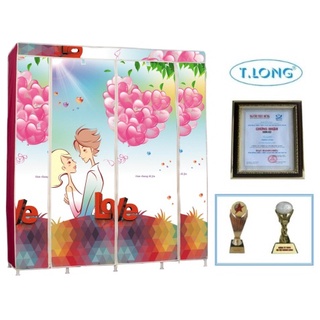 Bao Áo Thay Thế cho Tủ Vải Thanh Long TVAI15 - không bao gồm khung sắt - Kích thước: 154 x 46 x 170cm