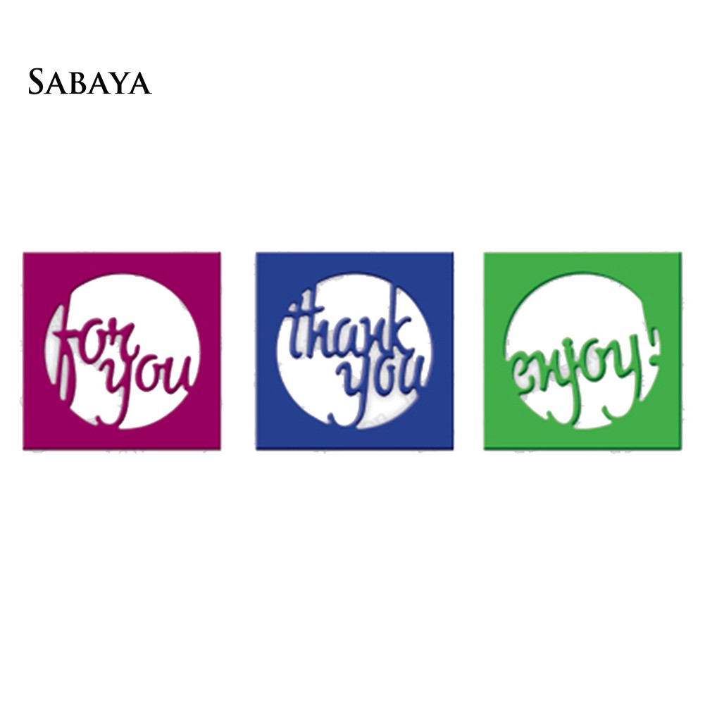 Bộ khuôn cắt trang trí thủ công bằng kim loại làm thiệp giáng sinh