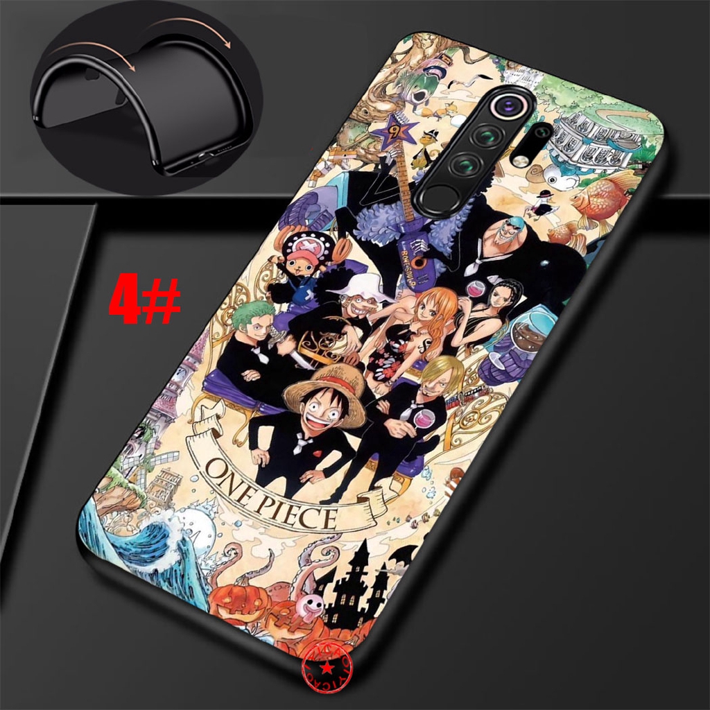 Ốp điện thoại silicon mềm hình hoạt họa One Piece cá tính cho Xiaomi Redmi Note 8 7 6 5 Pro 5A Prime