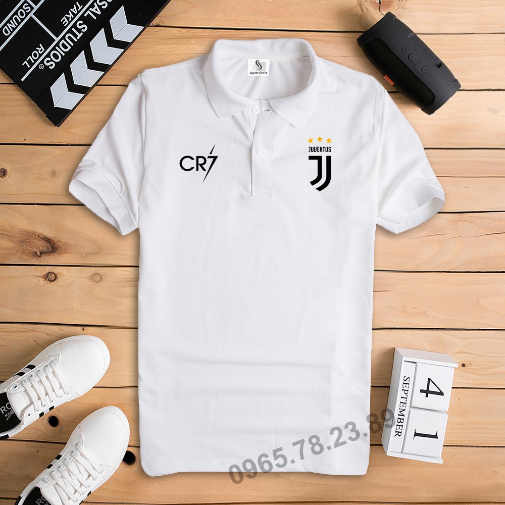 Áo thun polo cao cấp Juventus CR7 HOT