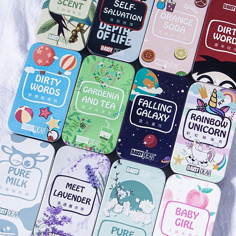 {MẪU MỚI, GIÁ CỰC SỐC, ĐỦ 12 MÙI HƯƠNG} NƯỚC HOA KHÔ DẠNG SÁP DAISY DEAR