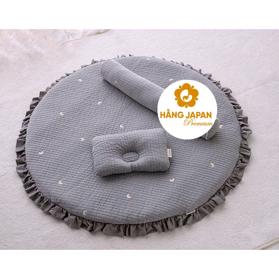 Gối sơ sinh chống bẹt đầu Moon and Star LOLBABY nhiều mẫu cho bé hàng chính hãng