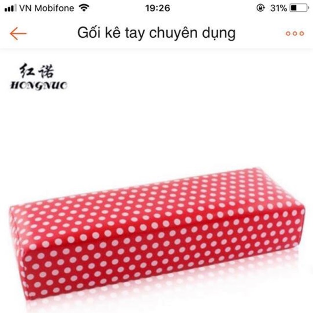 Gối kê tay làm nail