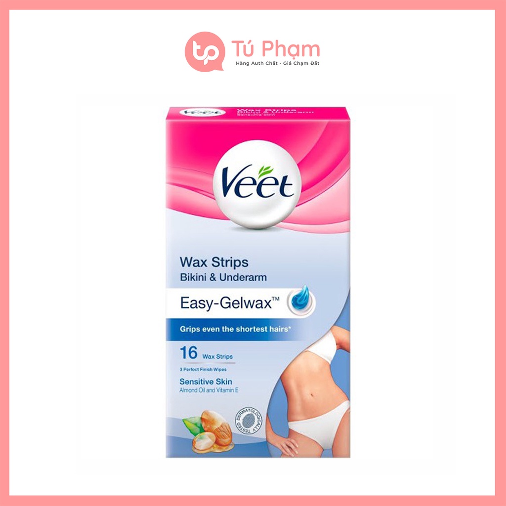 Miếng Dán Tẩy Lông Veet Easy - Gelwax