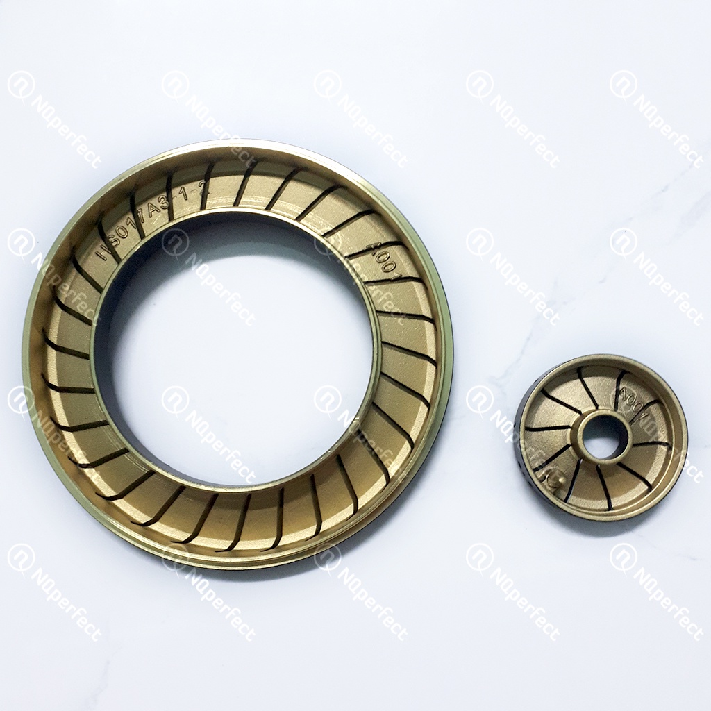 Phụ kiện Mâm/Hâm/Vành thép chia lửa bếp gas âm Sunhouse SHB-6636, Sunhouse SHB-6638.. chính hãng