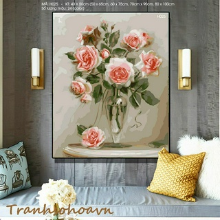 Tranh sơn dầu số hóa hoa tranhsohoavn tranh số hóa mã tranh h025