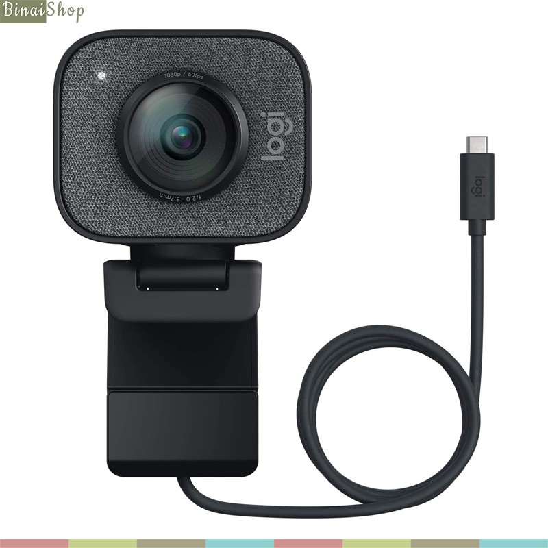 Logitech StreamCam - Webcam Livestream Chuyên Nghiệp, Độ Phân Giải 1080 FullHD/60 Fps