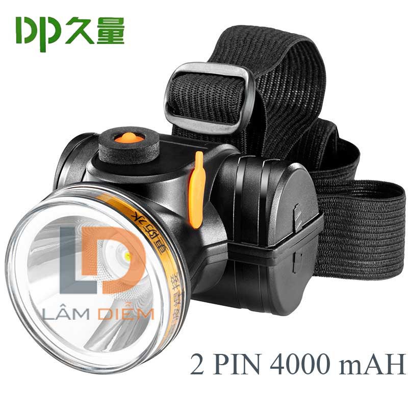 Đèn led đeo đầu pin sạc chống nước ipx4