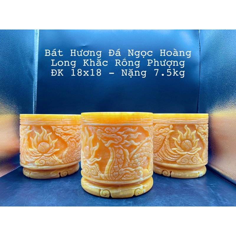 Bát Hương, Lư Hương, Bát Nhang Đá Ngọc Hoàng Long