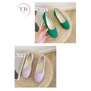 Giày Lười Da Lộn Plus Size 35-43
