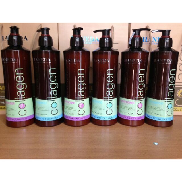 Dầu gội cặp collagen
