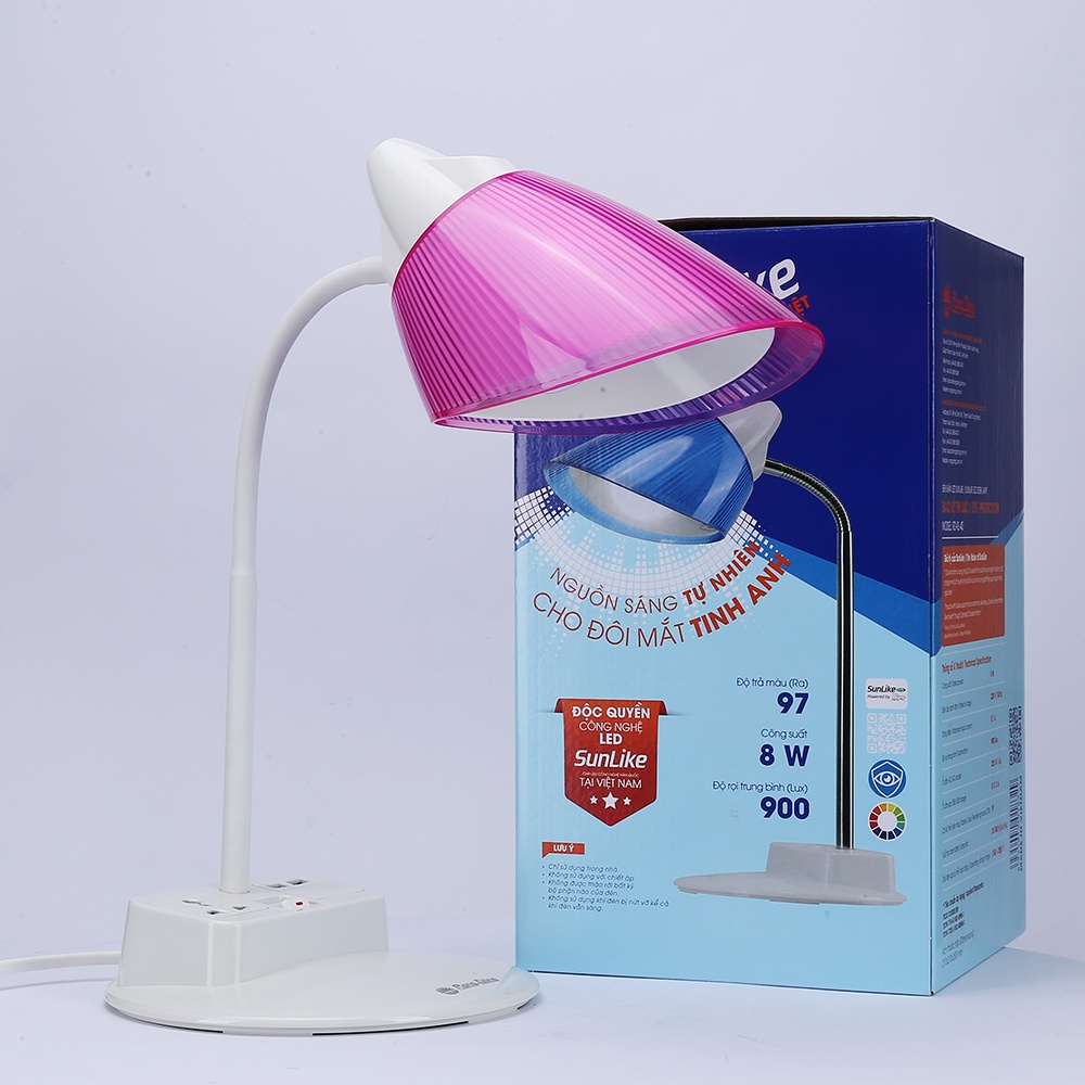 Đèn Bàn Học Sinh Chống Cận Thị Bảo Vệ Thị Lực Rạng Đông RĐ-RL-40 8w(OC-USB) Chính Hãng Giá Tại Kho