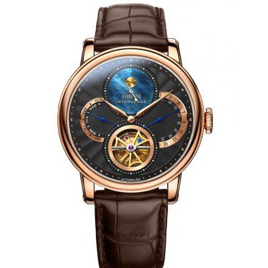 Đồng hồ nam chính hãng LOBINNI L16015-2 Kính sapphire,chống xước,Chống nước 50m,dây da xịn,Máy cơ( Automatic,BH 24 tháng