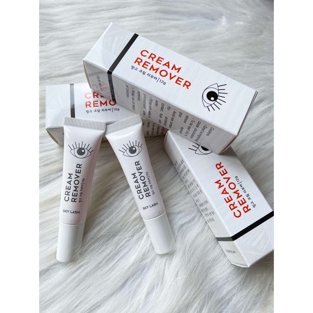 GEL tháo mi nano  SKY 12g  chính hãng_dụng cụ nối mi_THÚY HÀ