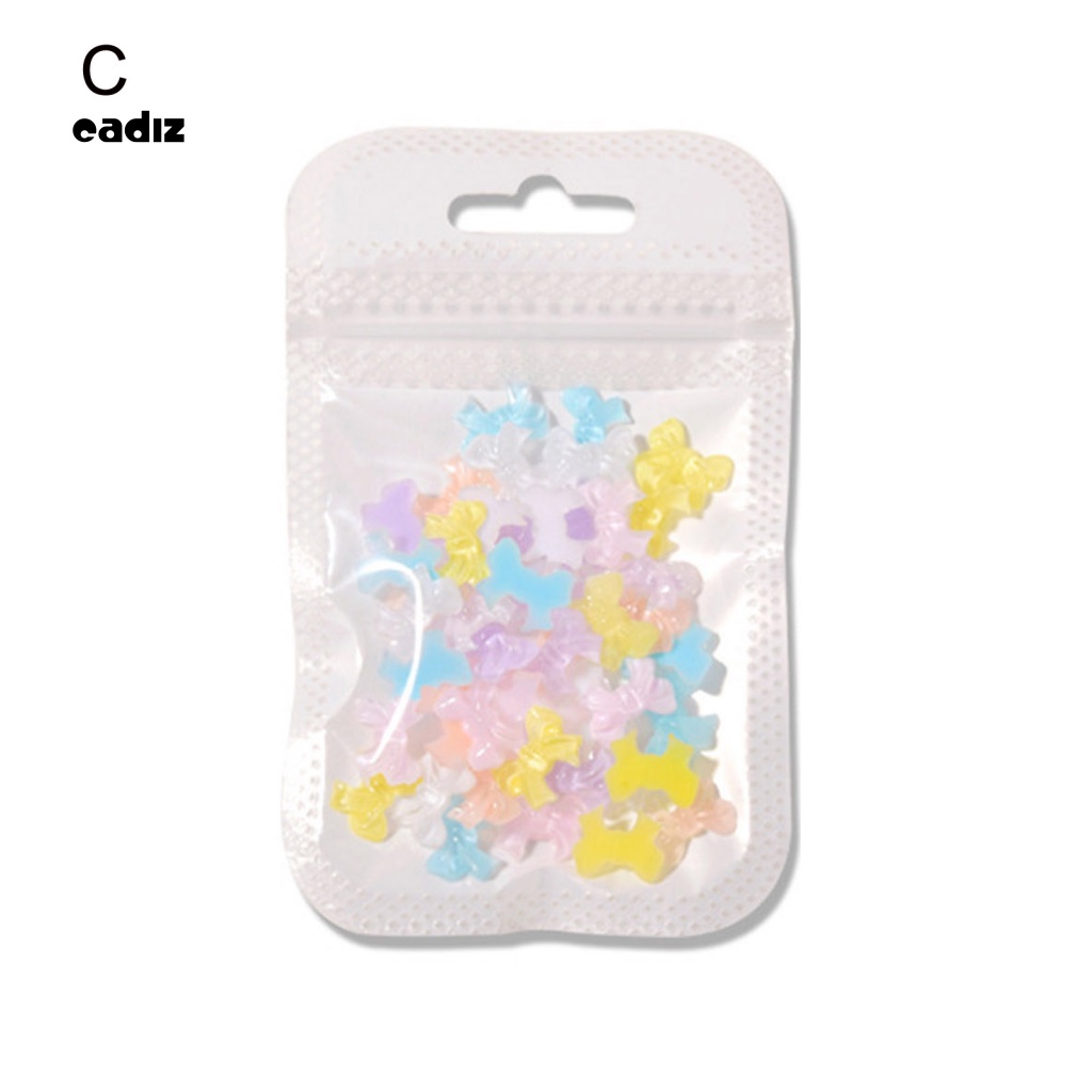 Nơ 3D Đính Móng Tay Trang Trí