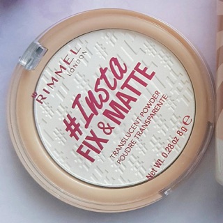 Phấn phủ Rimmel London Insta Fix & Matte Powder