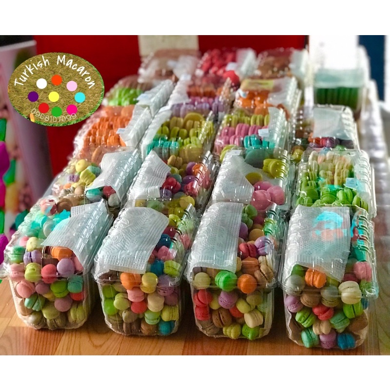 Bánh MACARON 50 viên mini mix vị