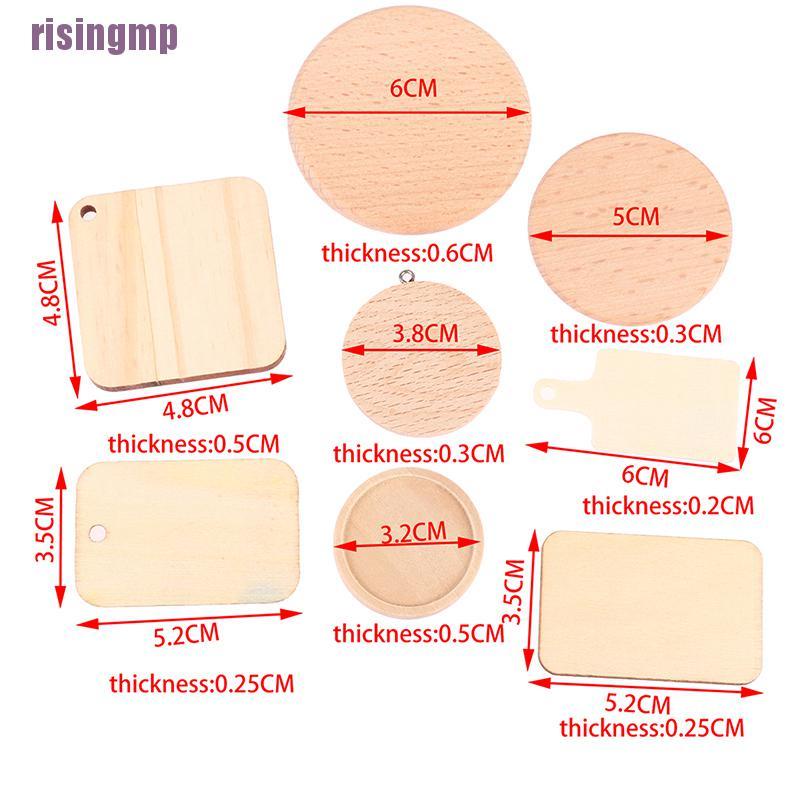 Thớt gỗ mini xinh xắn dùng trang trí cho nhà búp bê