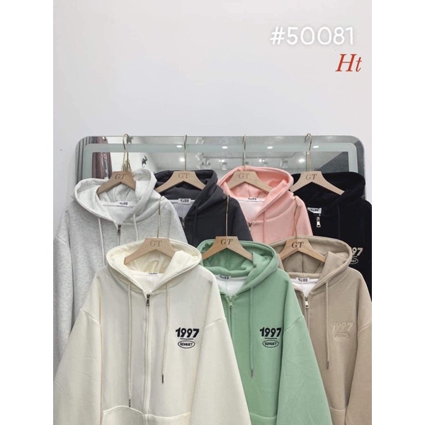 Áo khoác nỉ 1997 in ngực HT12