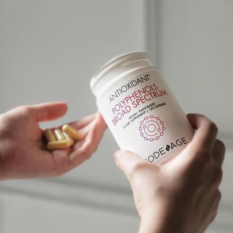 Viên Uống Chống Nắng Trẻ Hóa Da CodeAge Polyphenols 120 Viên