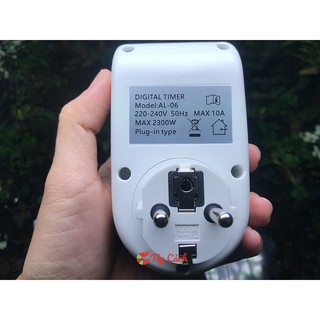 Ổ cắm hẹn giờ - Timer AL06