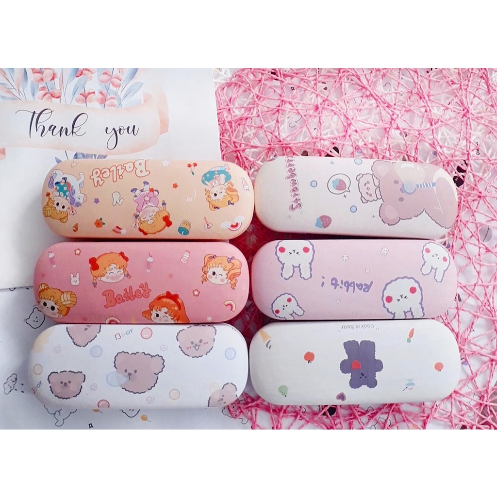 hộp đựng mắt kính cute