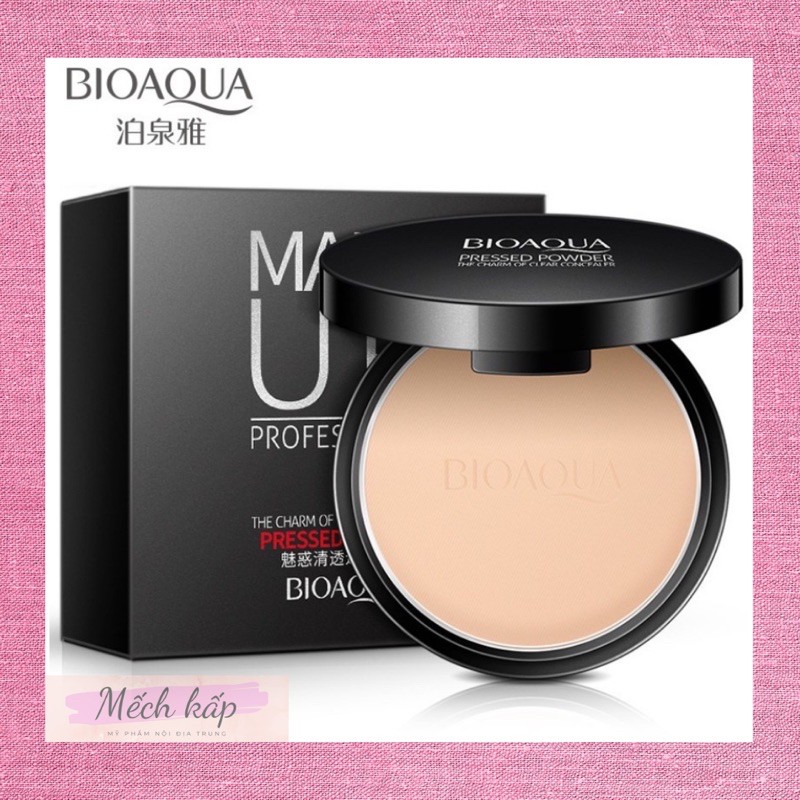 [BIOAQUA] phấn phủ dạng nén kiềm dầu tốt bioaqua