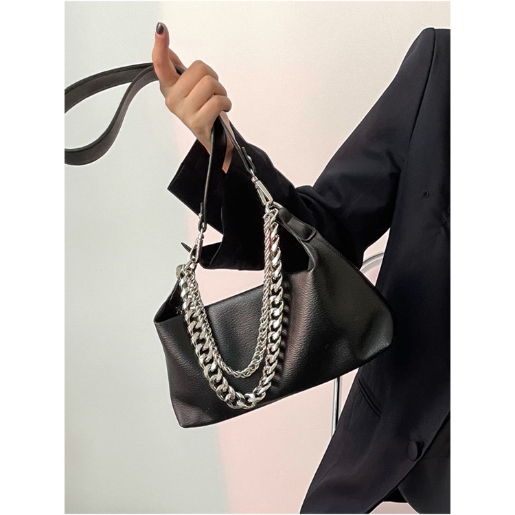 Túi Đeo Chéo Kiểu Dây Xích Sang Trọng Quý Phái