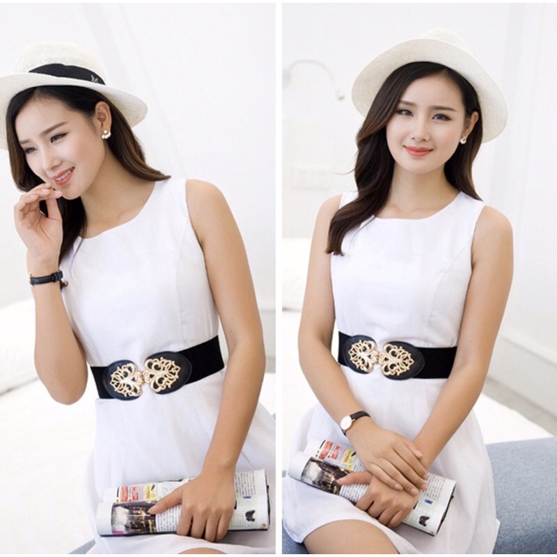 Đai váy, Thắt lưng nữ dây nịt nữ cho váy đầm họa tiết