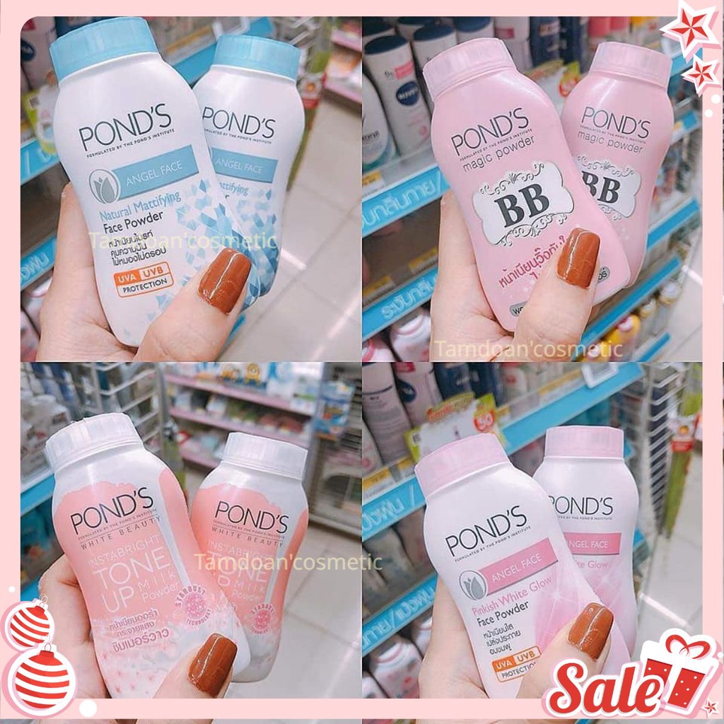 Phấn rôm Pond's BB THÁI LAN đủ 4 màu