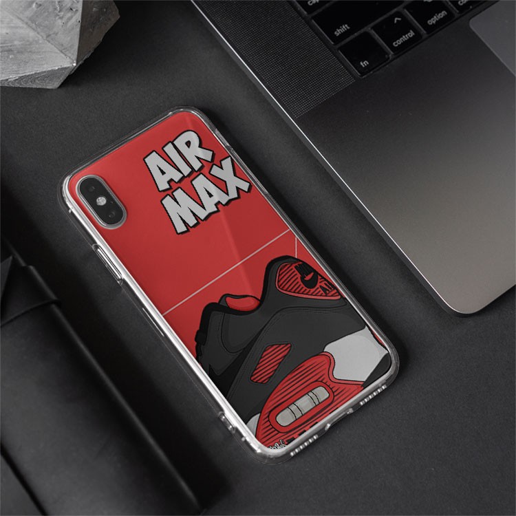 Ốp lưng viền nhựa nike thể thao trẻ trung Cạnh Vuông Iphone 7/8/8Plus/X/Xs/Xs Max/11/11 Promax/12/12 Promax NIKPOD00442