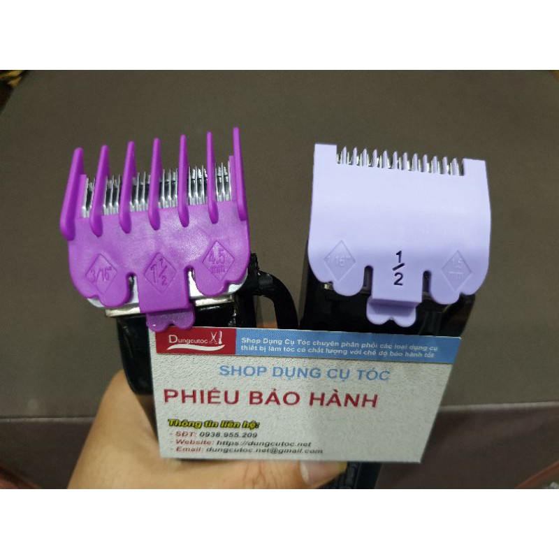 2 Cữ Tông Đơ 1.5mm và 4.5mm Cho Tông Fade. Cữ Tông Đơ 1.5 và 4.5mm.(Ảnh thật)