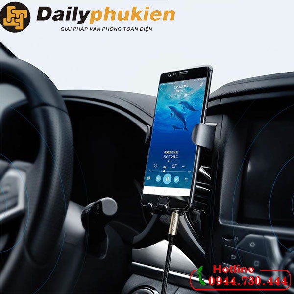 Dây loa 3.5mm 10m bọc lưới UGREEN 40785 dailyphukien