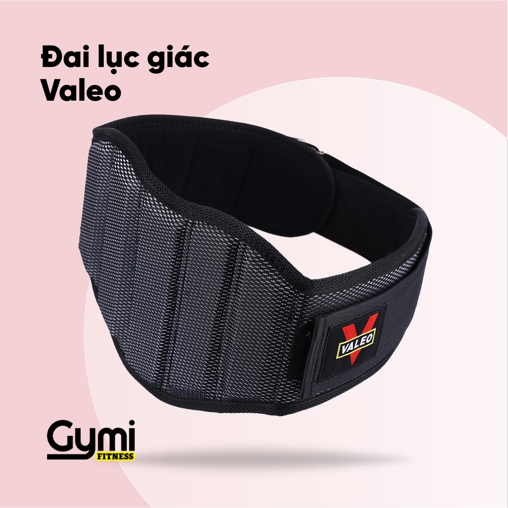 Đai Lưng Lục Giác VALEO Tập Gym Cao Cấp Chính Hãng | Đai Bảo Vệ Lưng Tập Thể Thao-Ảnh Thật