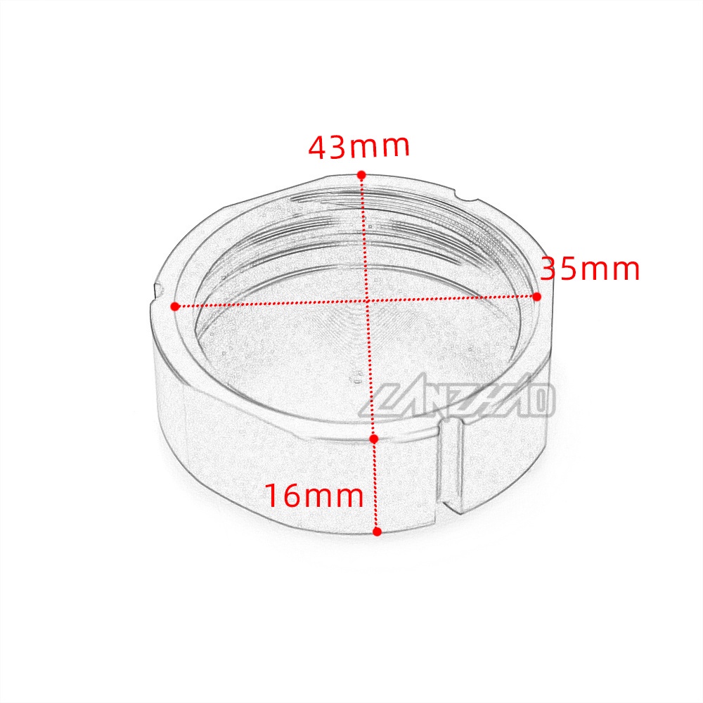 Nắp Đậy Bình Dầu Cho Xe Mô Tô YAMAHA YZF R3 R25 R1 R6 R15 Chất Lượng Cao