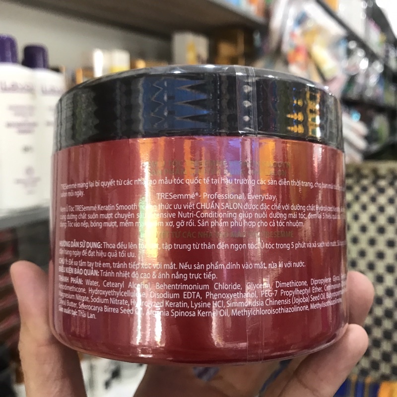 Chăm sóc mái tóc với kem ủ TRESemmé Keratin Smooth 500g