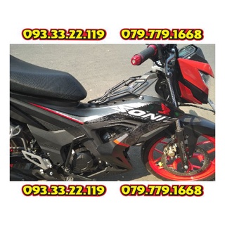 Tem Rời Sonic 150R Zin Dán Xe Đen Nhám