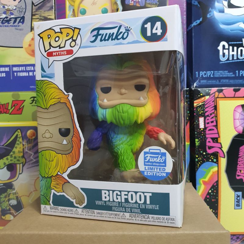 Đồ chơi mô hình funko pop 14 Bigfoot Rainbow - Myths