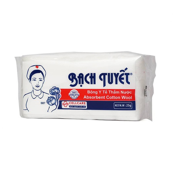 Bông y tế Bạch Tuyết thấm nước [Bông gòn Bạch Tuyết, Bông Bạch Tuyết]