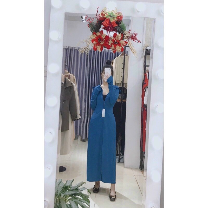 Áo khoác chống nắng 2 lớp NANGFASHION toàn thân, đai eo tôn dáng