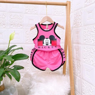 Bộ ba lỗ mickey núp cho bé gái
