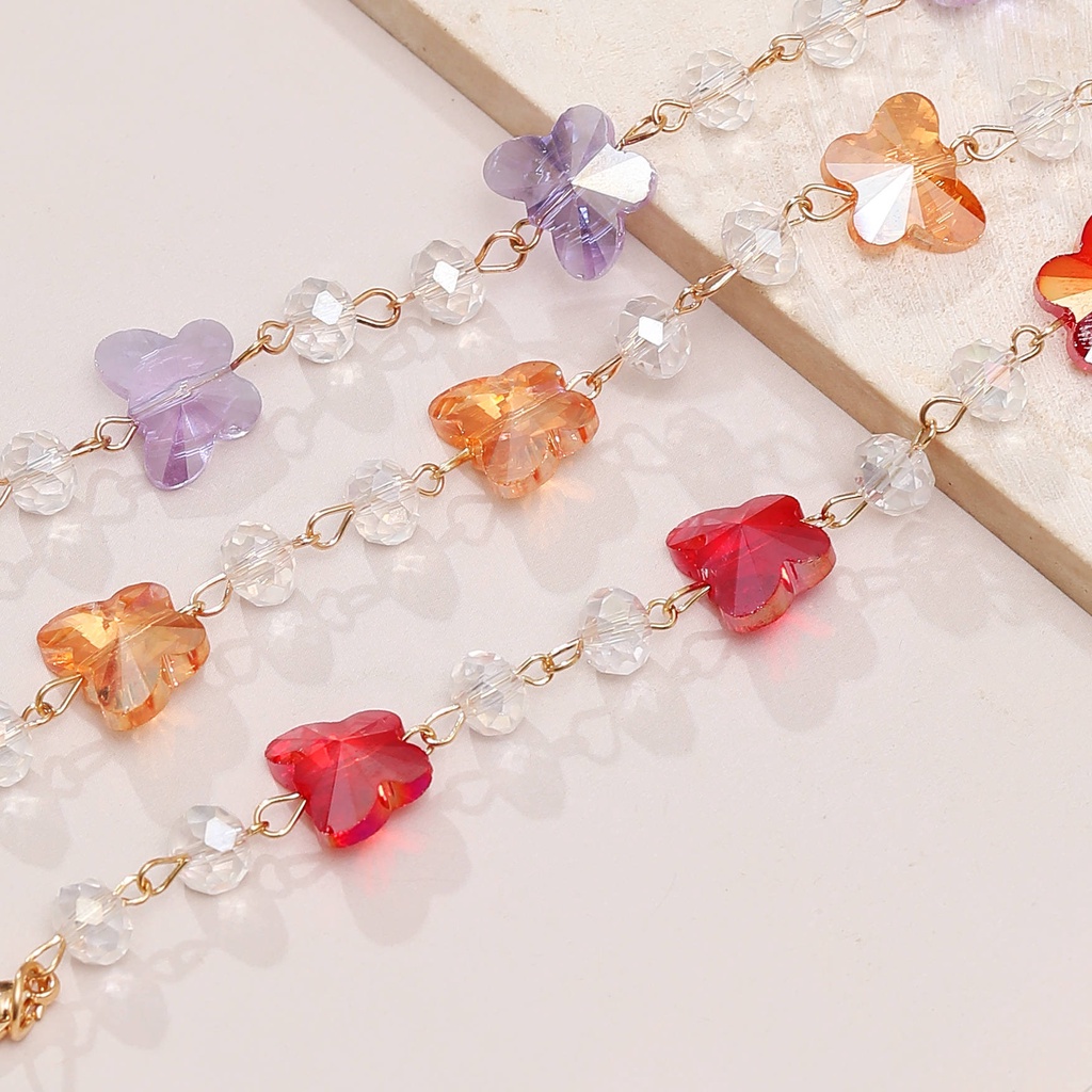 Dây Xích Kim Loại Gắn Mặt Kính Chống Mất Thời Trang Cho Khẩu Trang Hijab