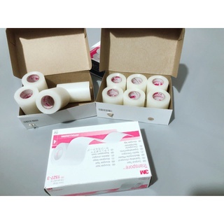 Băng keo trong plastic y tế 3m transpore 1527 không thấm